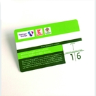 CR80 hotel personalizado Ving Card Matte do PVC Chip Card Preprinted Salto Onity RFID